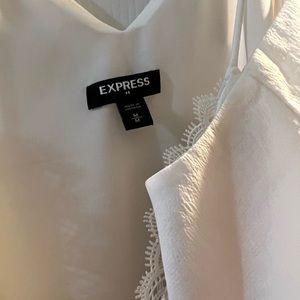 Express business too with lace accent